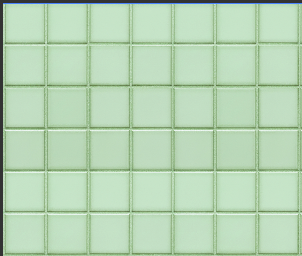 Green Square Tile Vinyl