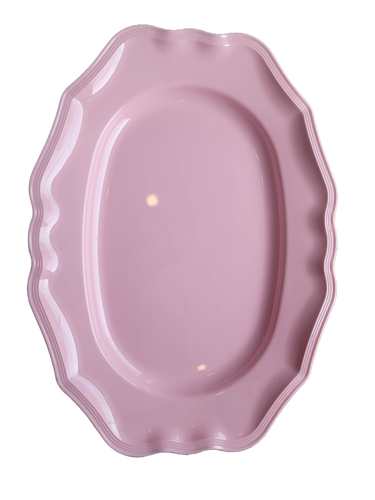 Pink Melamine Platter