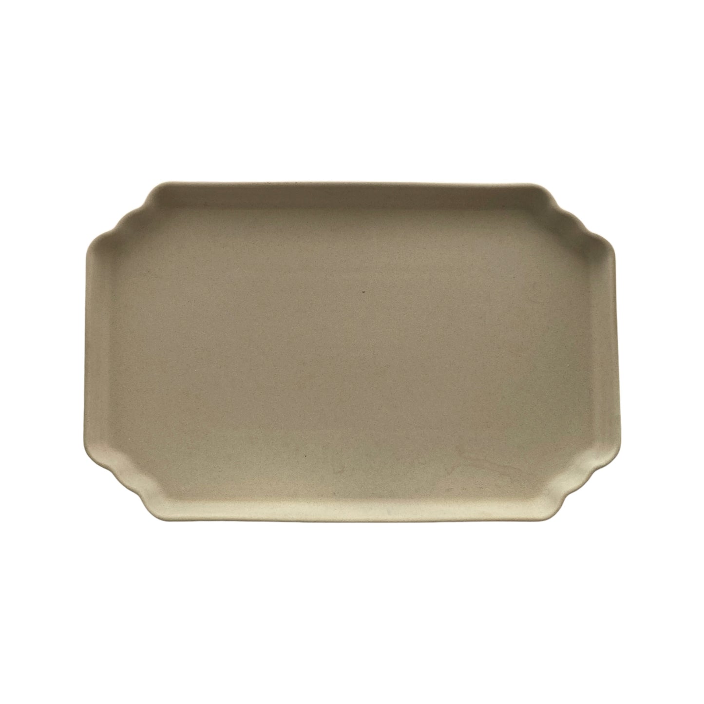 Beige Matte Platter
