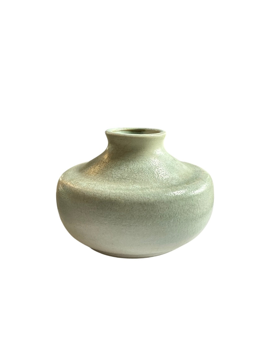 Matte Green Vase