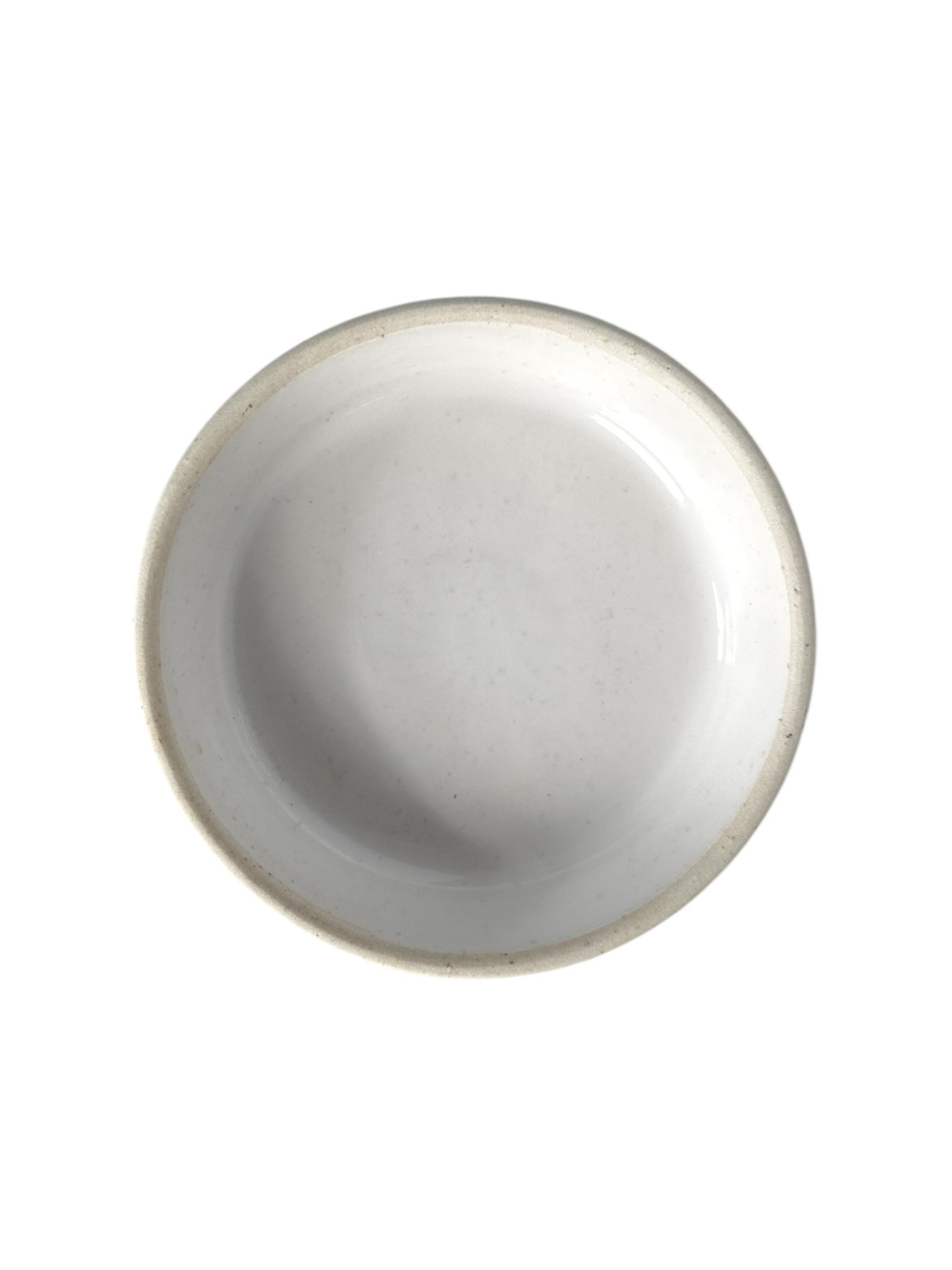 Small Cream Artisan Ceramic Bowl