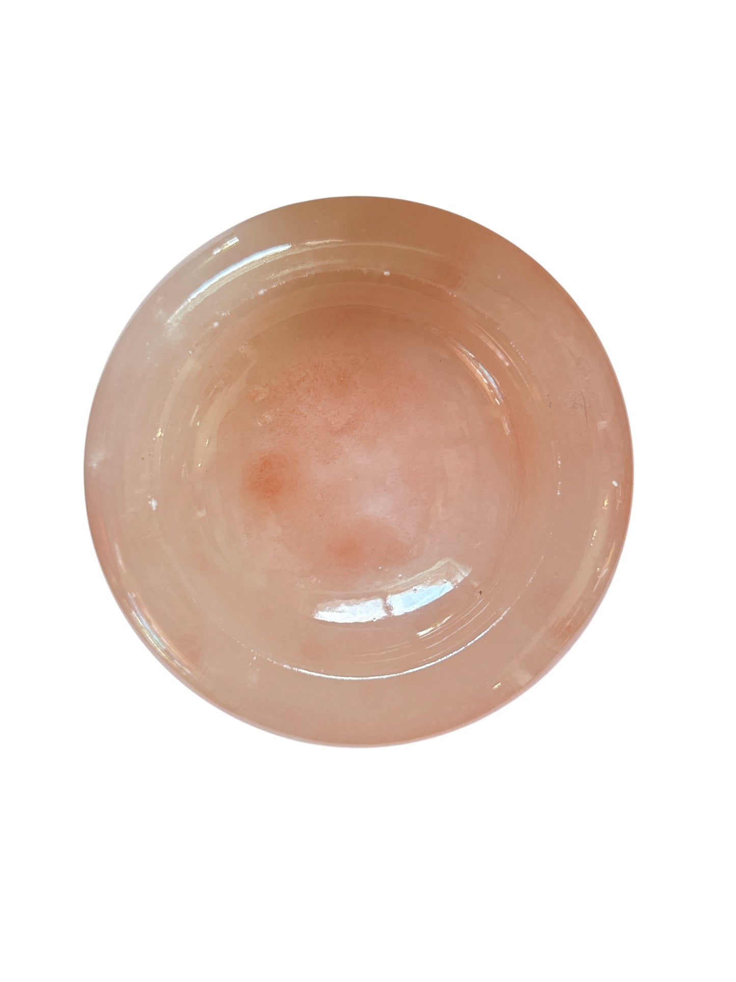 Pink Glass Dish