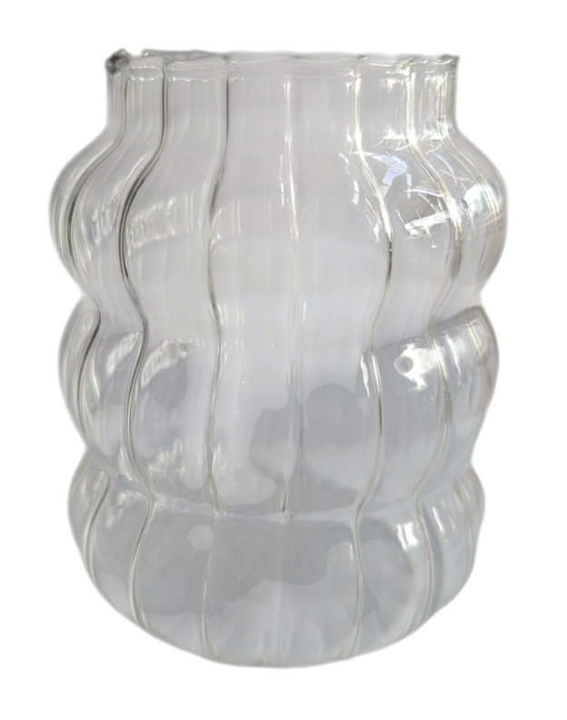 Bubble Shaped Drinking Glass