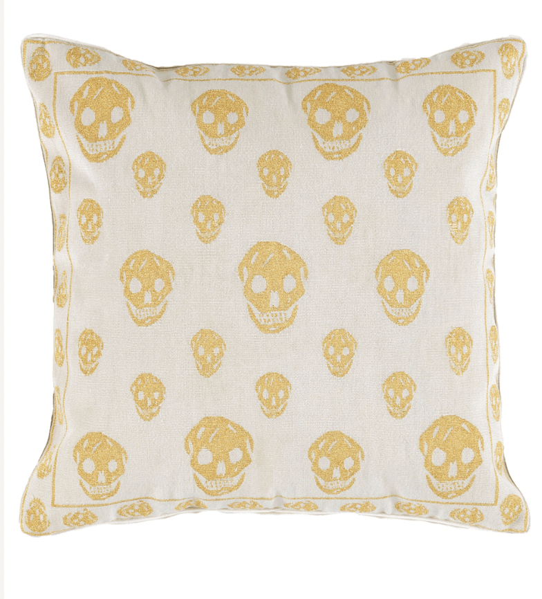 Alexander McQueen Skull Pillow