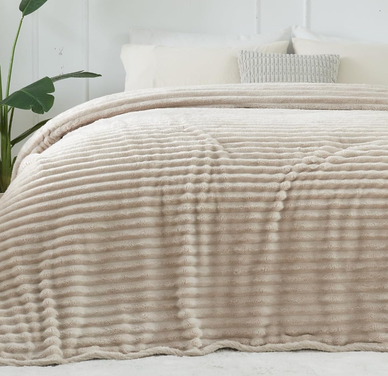 Taupe Throw