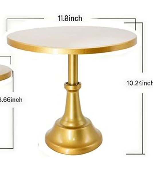 Metal Gold Cake Stand
