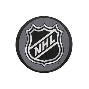 Grey & Black NHL Paper Coaster