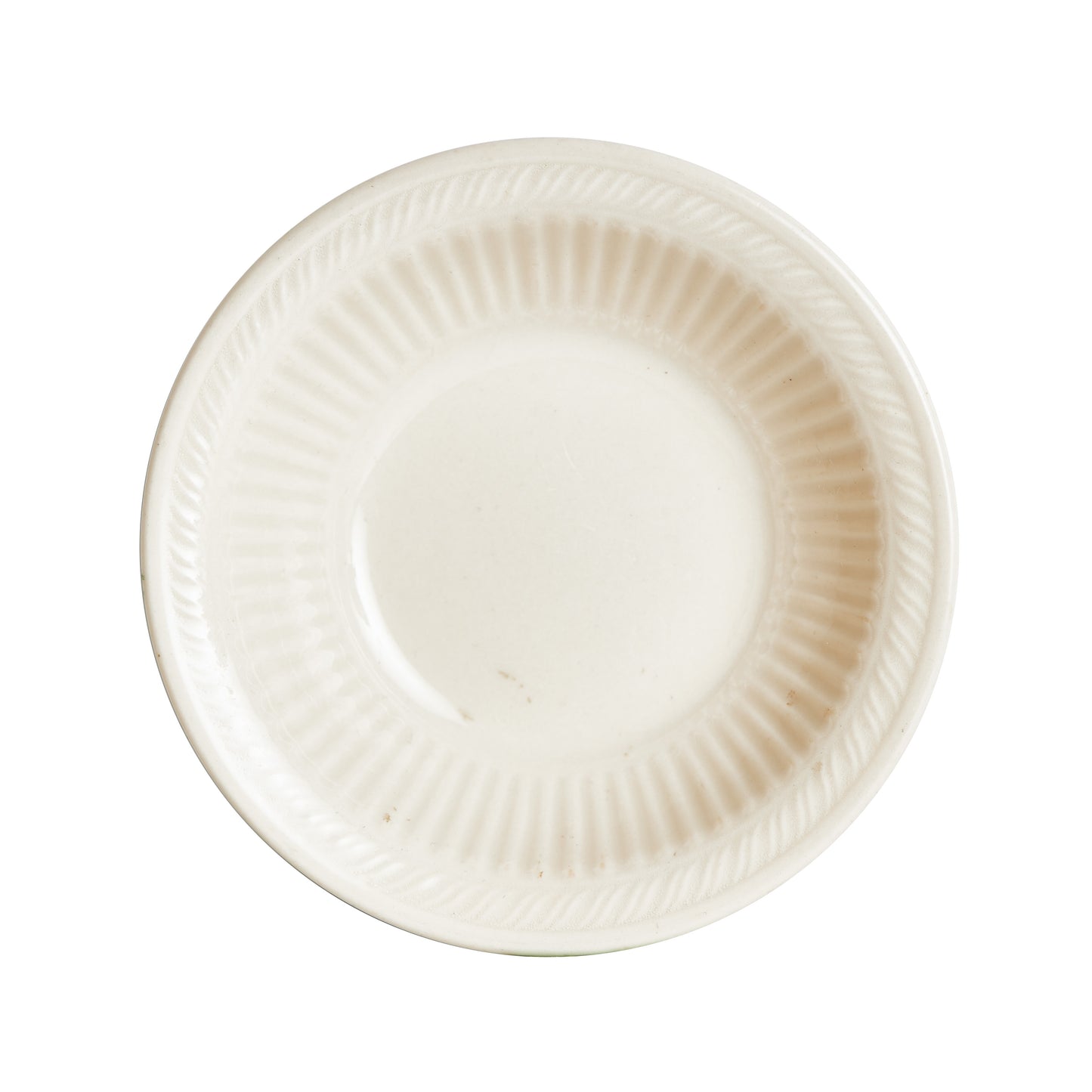 Sm Cream Bowl With Patterned Interior