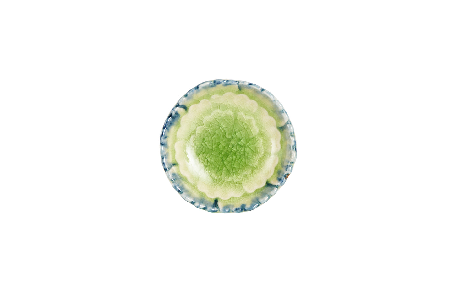 Sm Multi-Coloured Green Dish