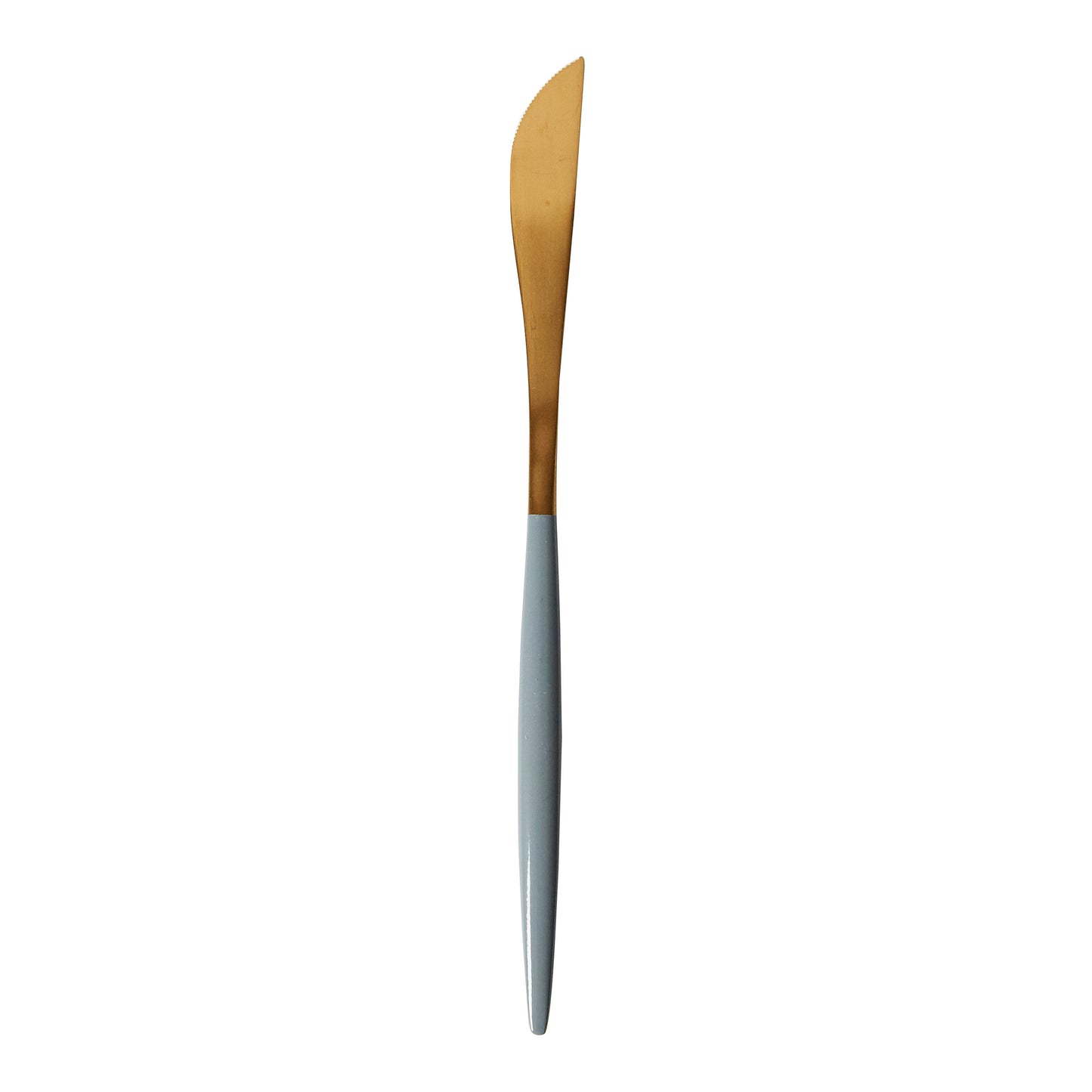 Gold Knife w/ Grey Handle