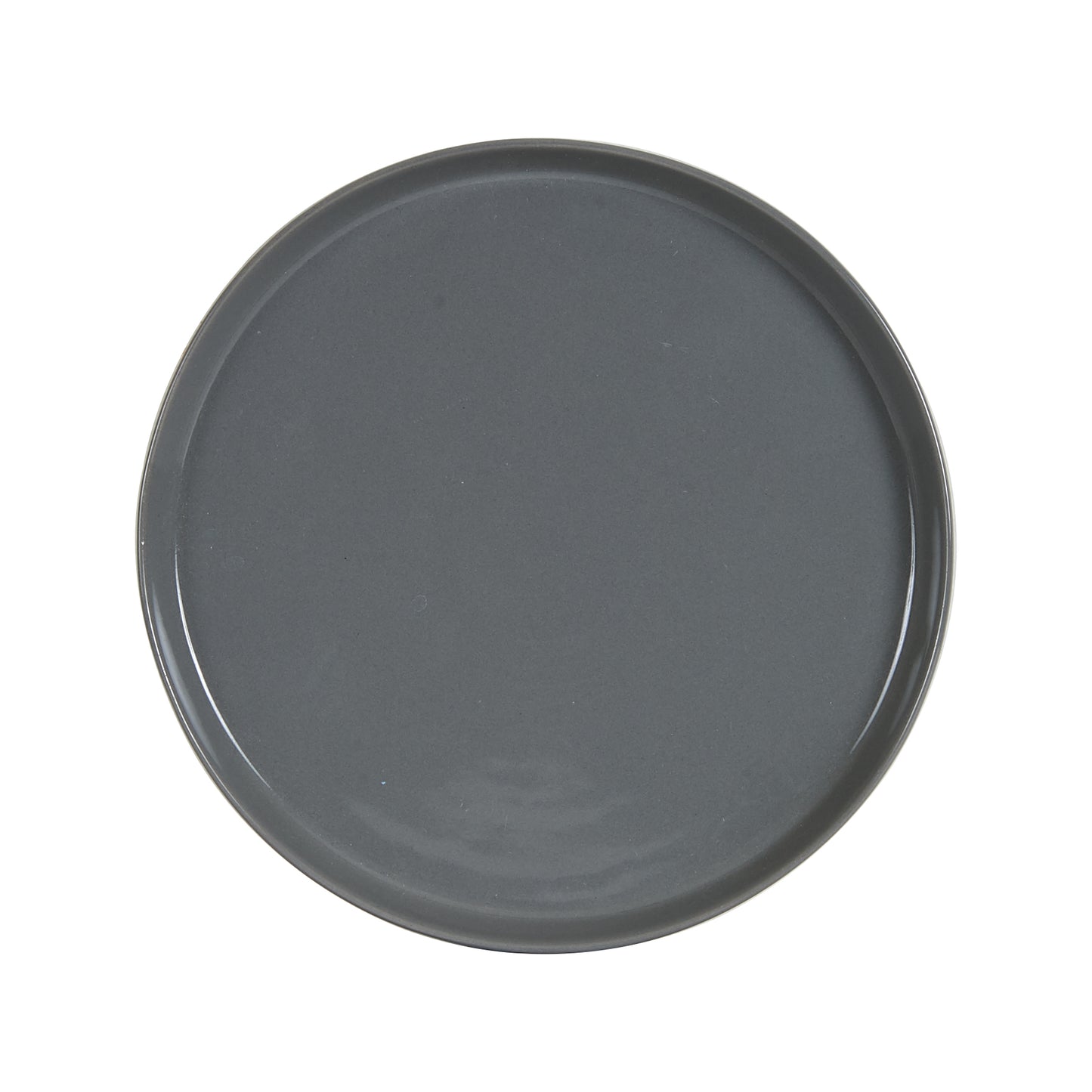 Md Dark Grey Shallow Plate
