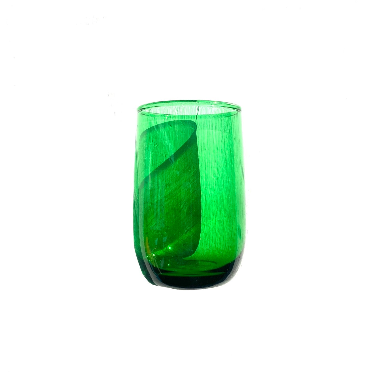 Green Drinking Glass