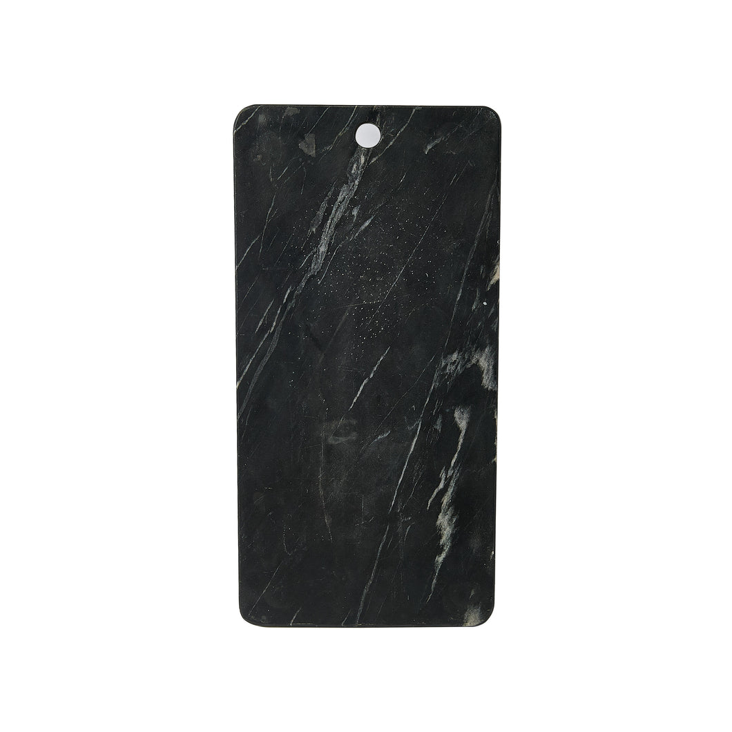 Md Black Marble Board With Grey Veins