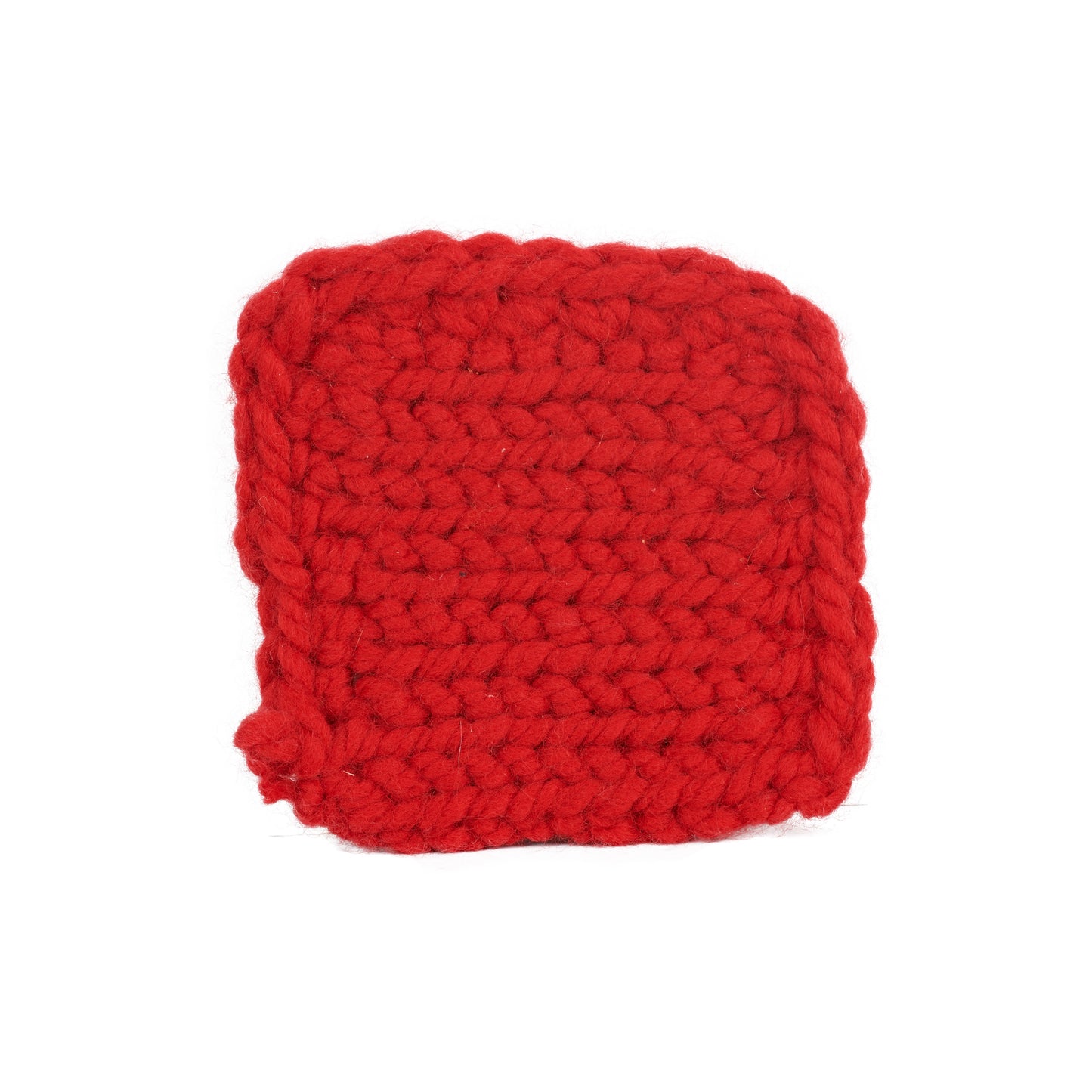 Red Woven Coaster