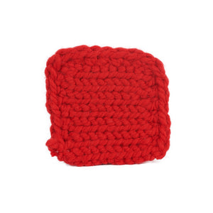 Red Woven Coaster