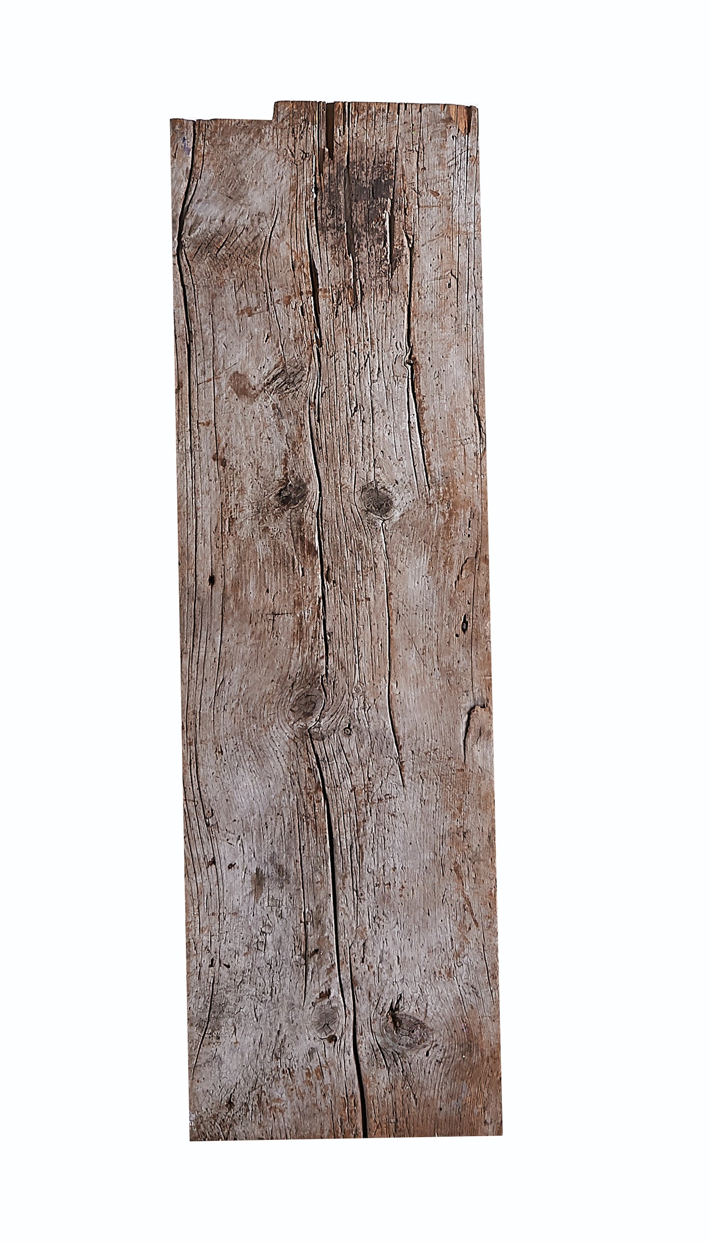 Lg Narrow Grey Weathered Wood