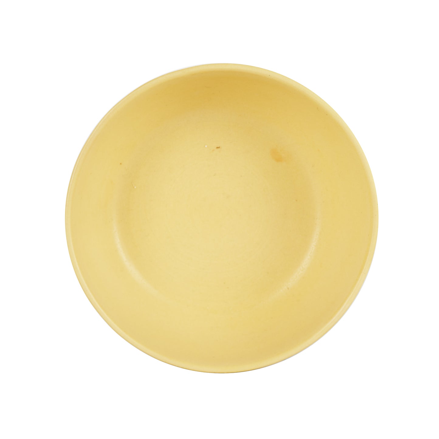 Sm Yellow Shallow Bowl