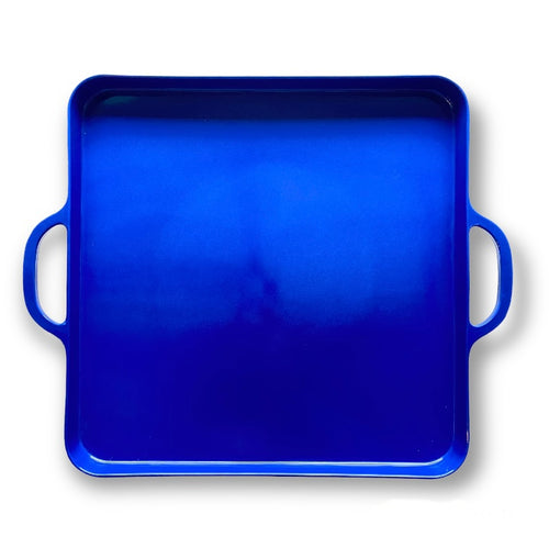 Blue Plastic Tray