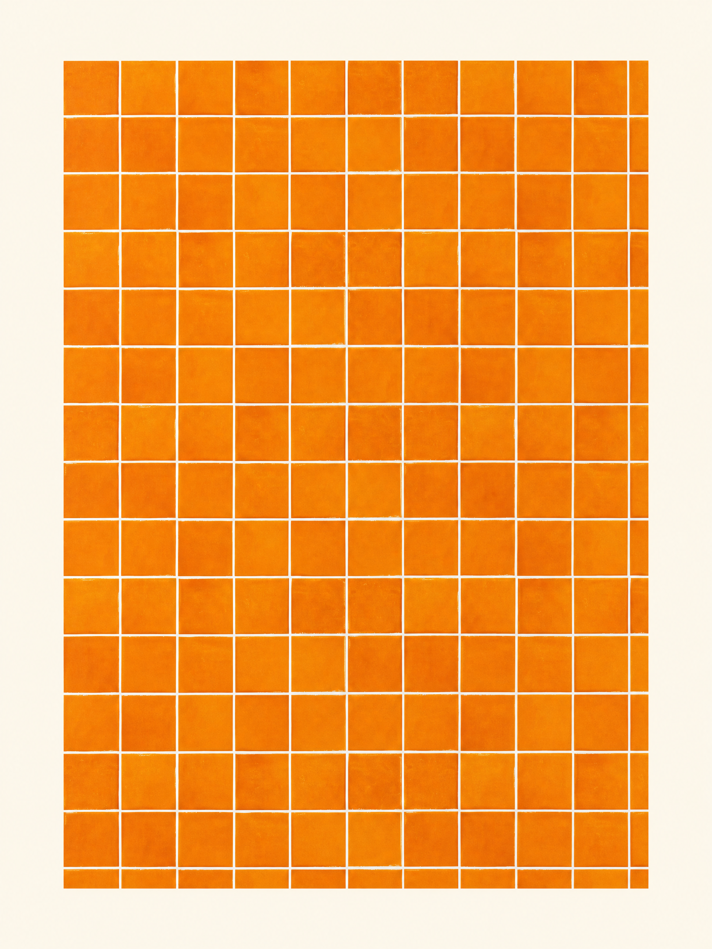 Orange Tile Vinyl