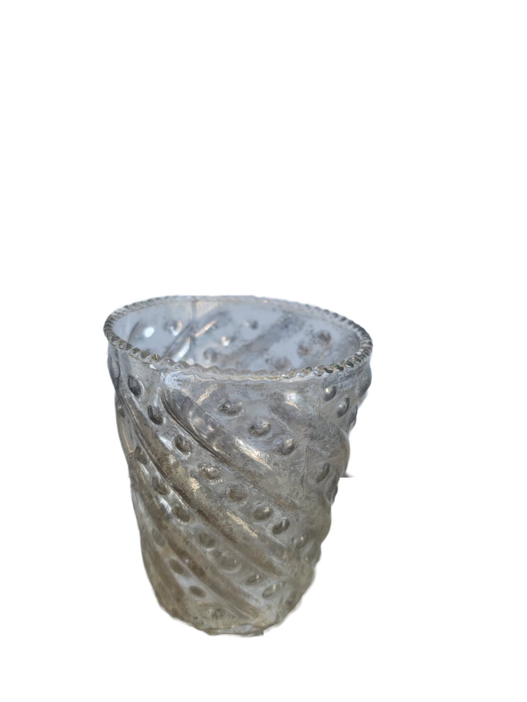 Mercury Glass Tea Light Holder