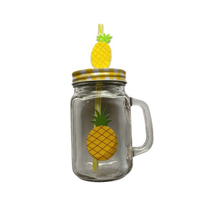 Pineapple Drinking Jar