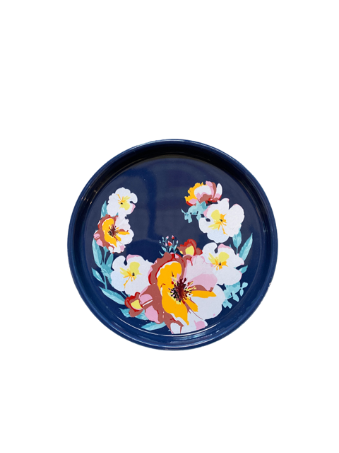Blue Floral Side Plate
