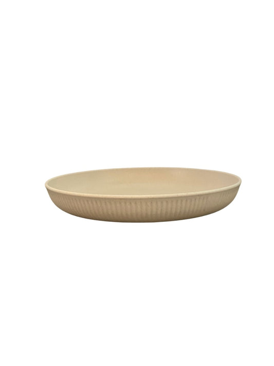 Cream Melamine Plate