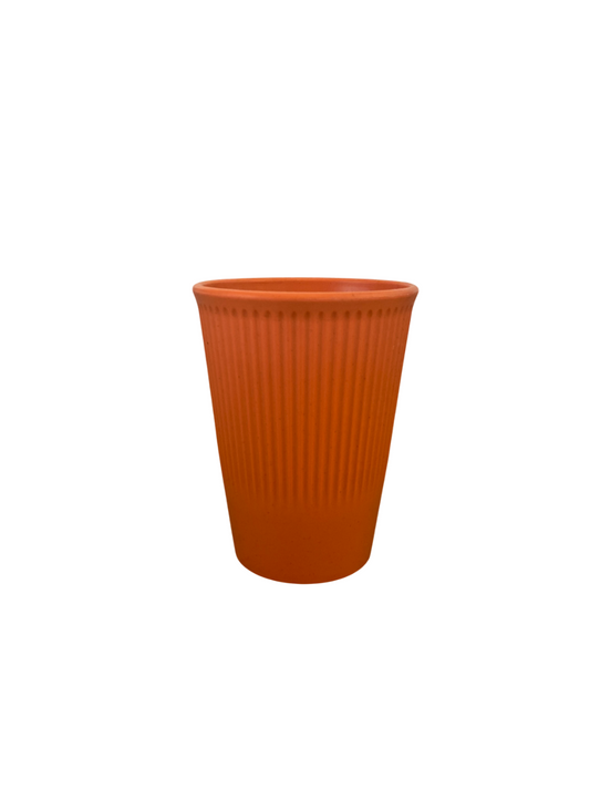 Orange Drinking Cup