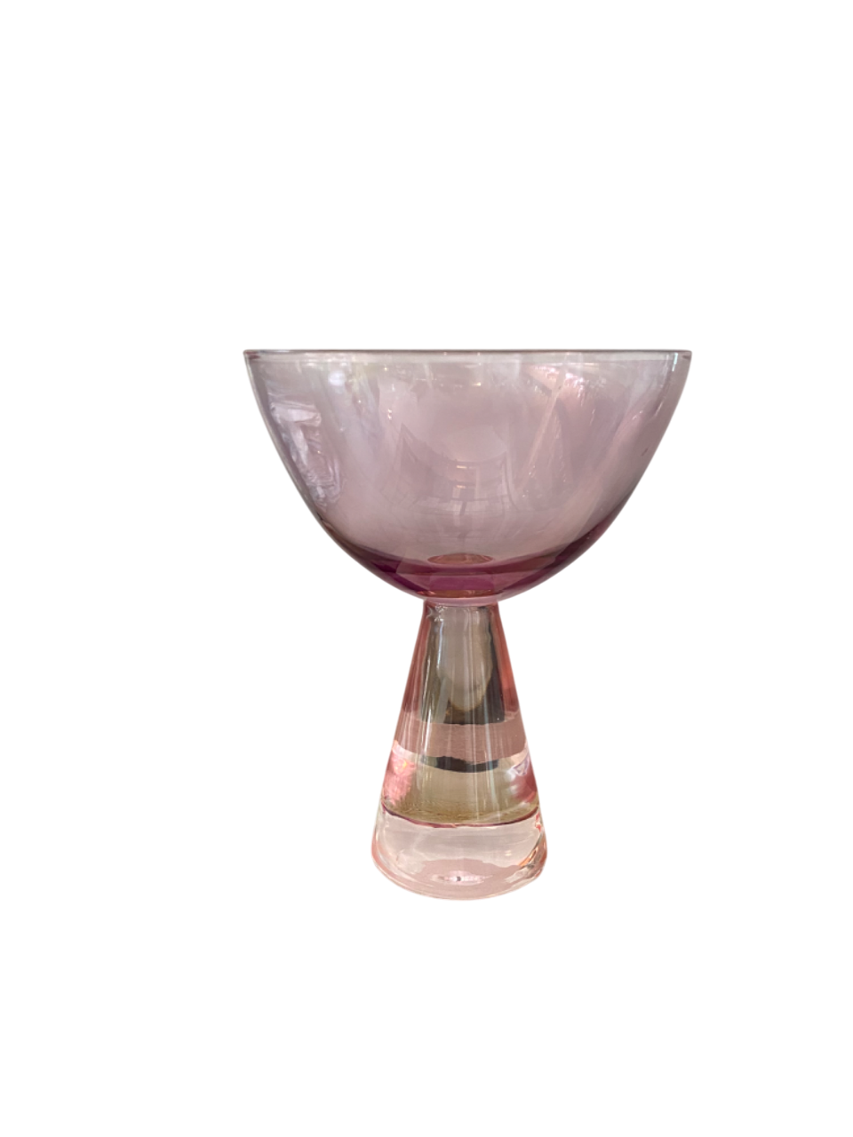 Pink Coup Glass