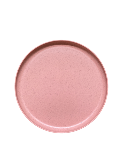 Pale Pink Melamine Plate
