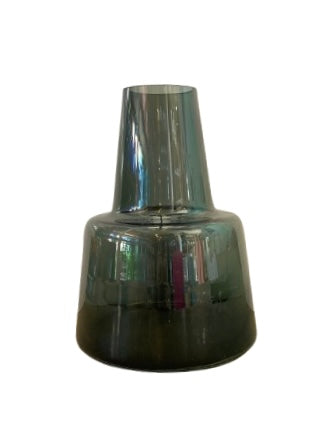 Black Glass Vase