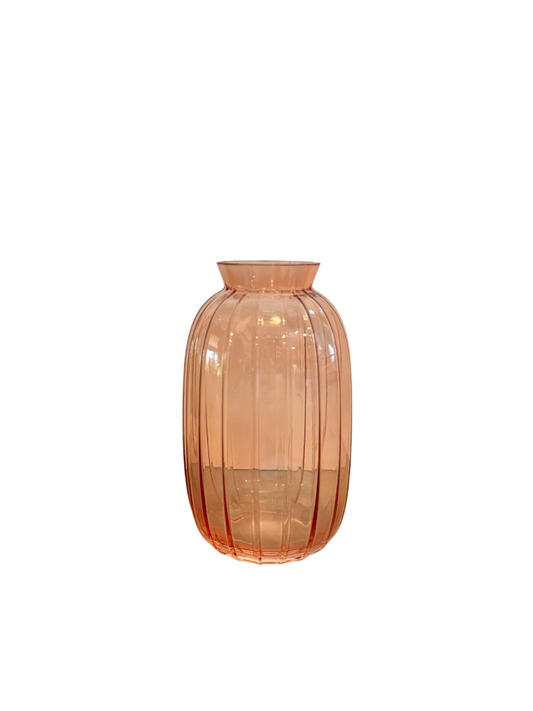 Pink Glass Vase