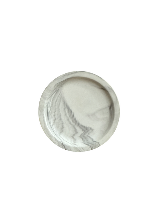 Small Faux Marble Dish / Catch All