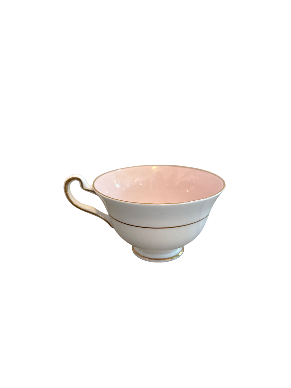 Vintage Pink Tea Cup
