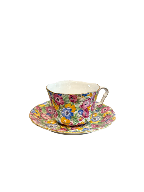 Vintage Tea Cup and Saucer