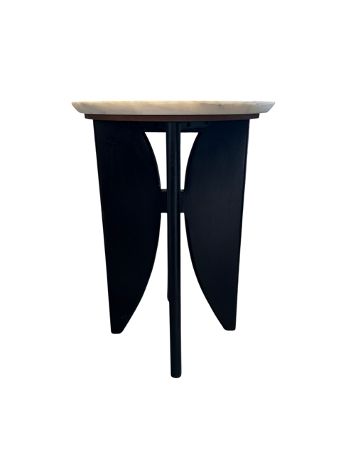 Side Table with Marble Top