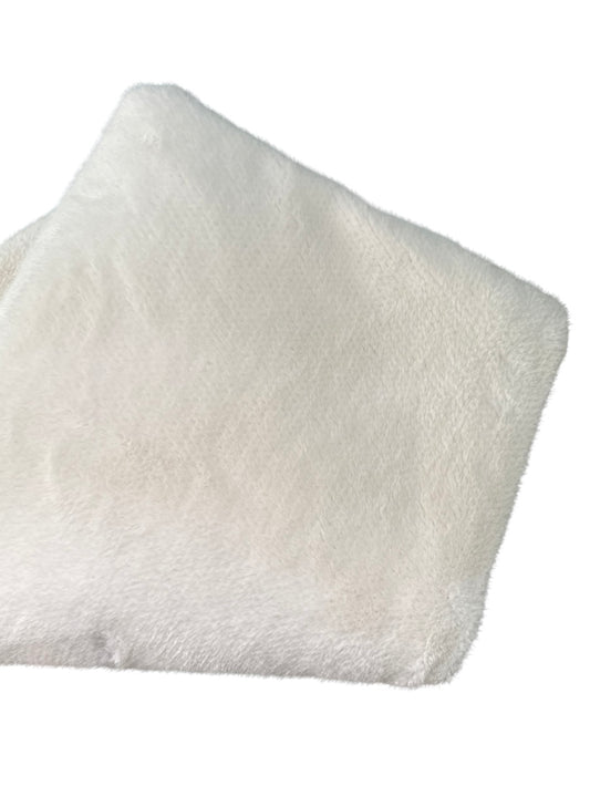 White Fluffy Throw