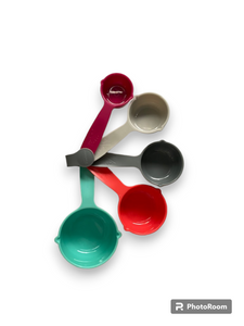 Plastic Multi Coloured Measuring Cups