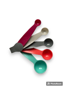 Plastic Coloured Measuring Spoons