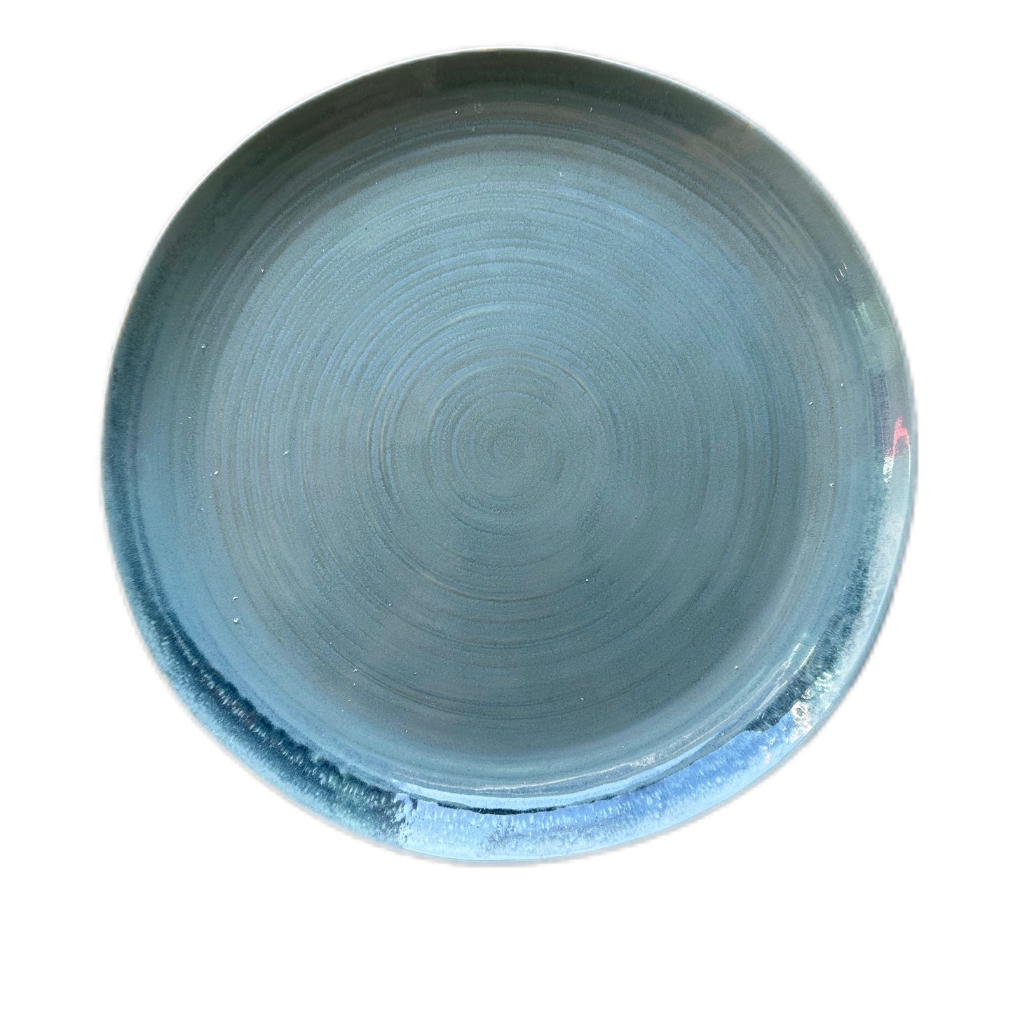 Blue Dinner Plate