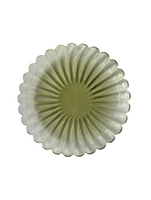 Green Glass Plate