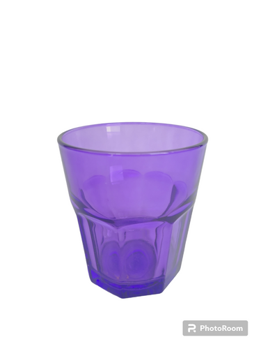 Purple Drinking Glass