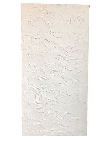 Textured White Plaster Surface