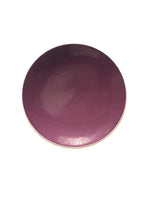 Medium Purple Ceramic lunch plate