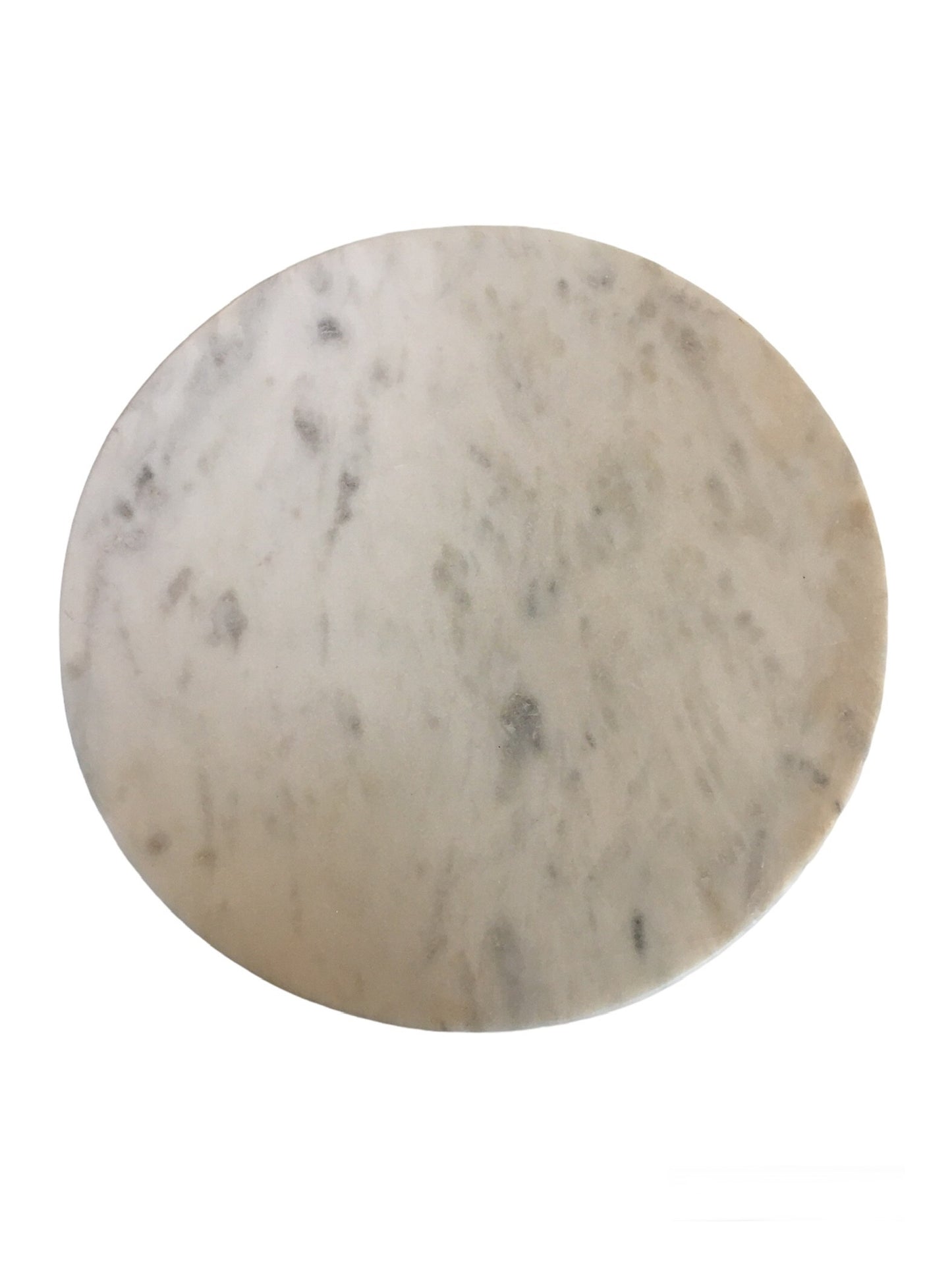 Marble Cake Stand with Glass Base