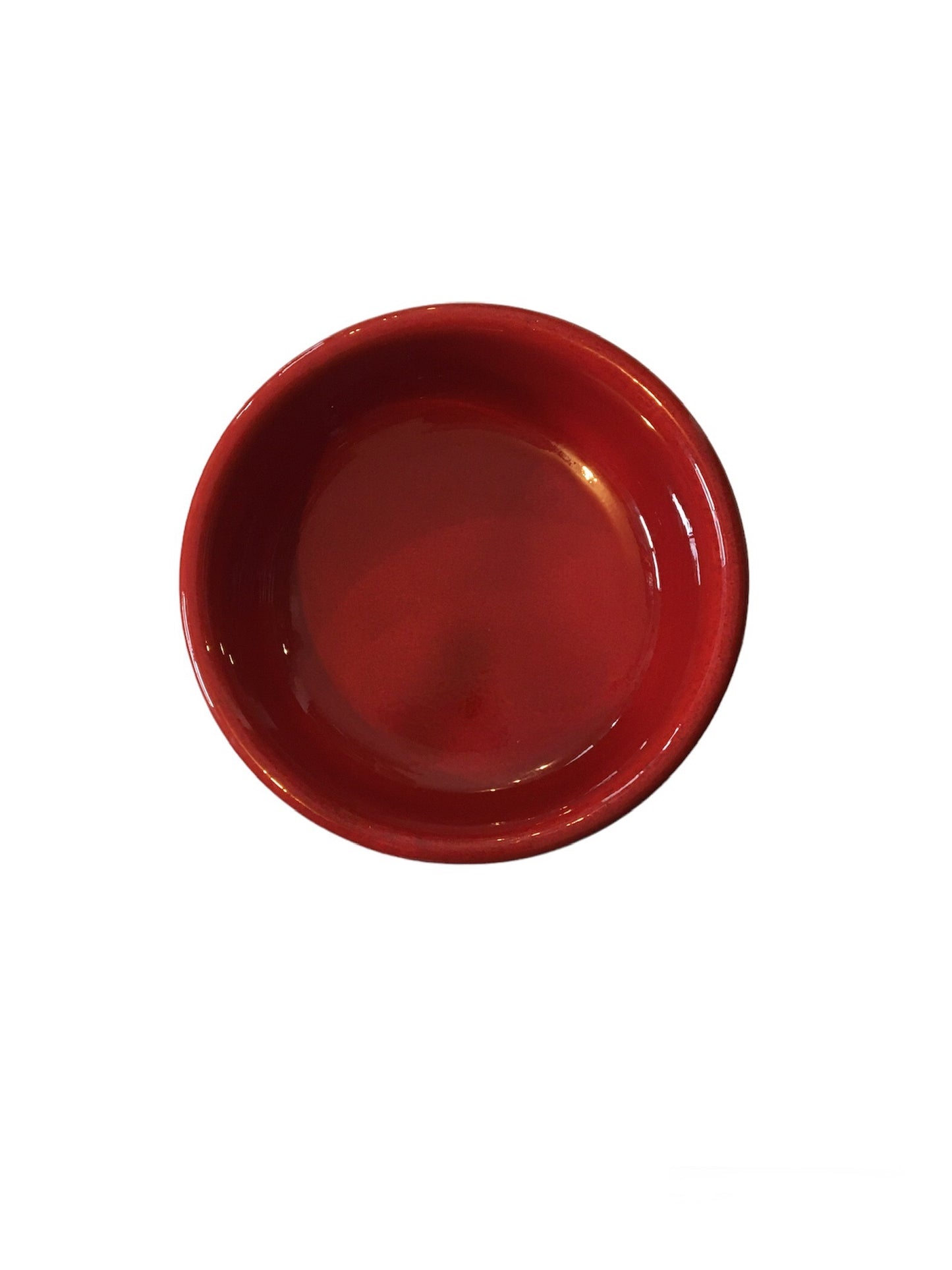 Red Ceramic Bowl
