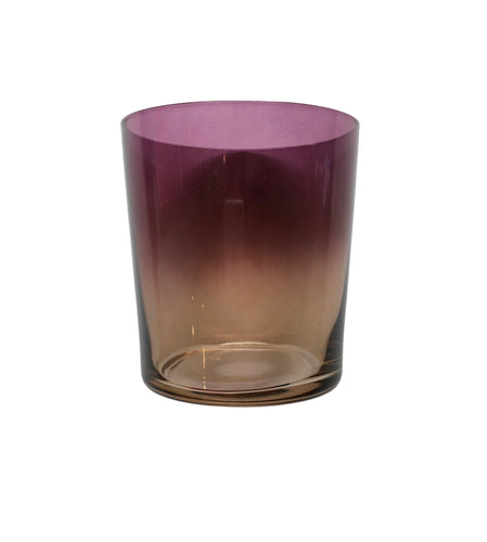 Purple Ombre Drinking Glass