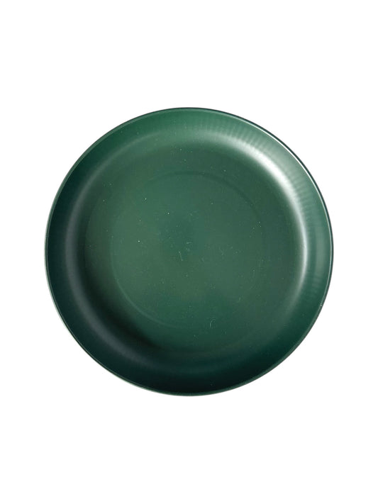 Green Melamine Low Bowl / Plate