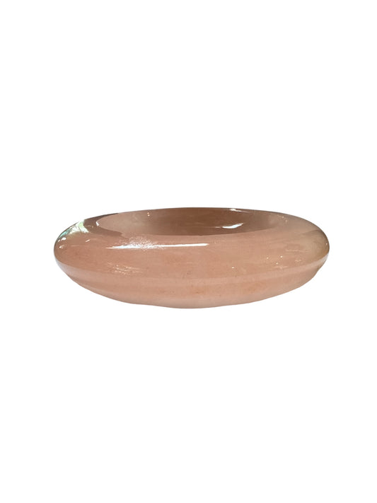 Pink Glass Dish