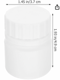 Small White Pill Bottle